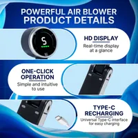 🔥🔥Hot Deal Summer SALE OFF UP TO 60%🔥🔥Portable Handheld Turbo Fan thumbnail 4