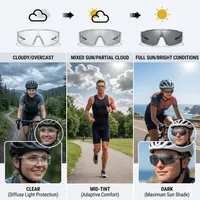 🔥HOT SALE 49% OFF☀️🕶️UV400 Photochromic Polarized Safety Glasses – 🥇Impact Resistant Outdoor Sports & Work Eyewear✨ thumbnail 5