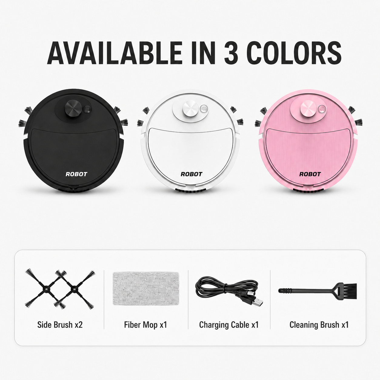 🔥🔥Hot Deal Summer SALE OFF UP TO 60%🔥💥Vacuum Cleaner USB Charging Sweeping Robot thumbnail 10