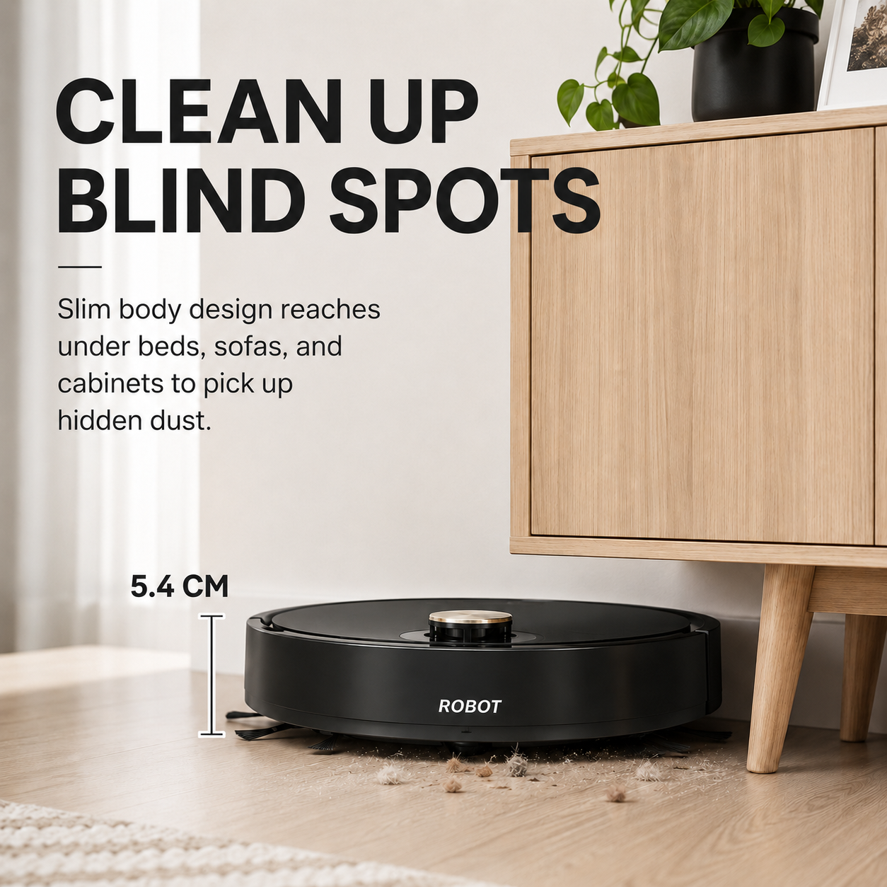 🔥🔥Hot Deal Summer SALE OFF UP TO 60%🔥💥Vacuum Cleaner USB Charging Sweeping Robot thumbnail 8