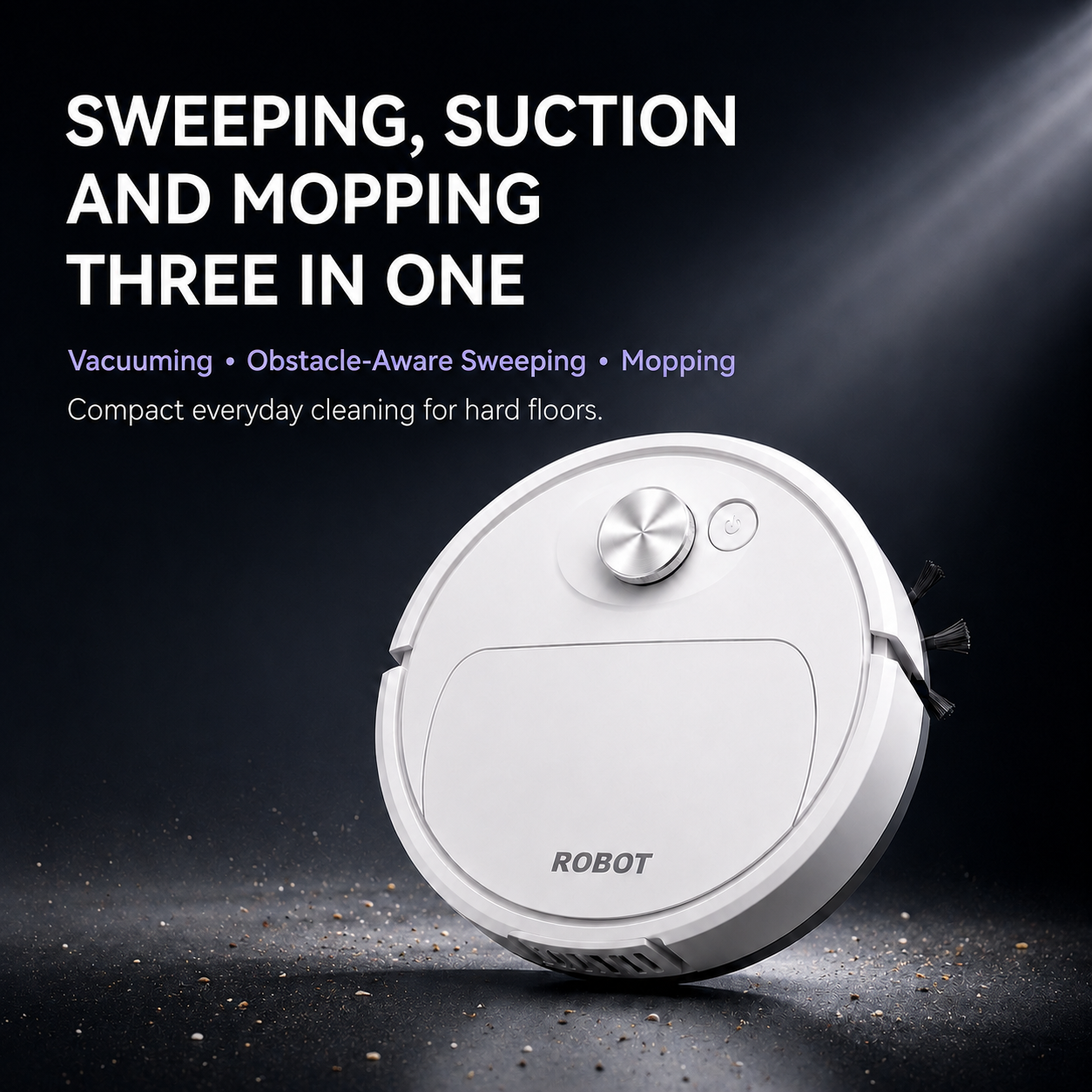 🔥🔥Hot Deal Summer SALE OFF UP TO 60%🔥💥Vacuum Cleaner USB Charging Sweeping Robot thumbnail 8