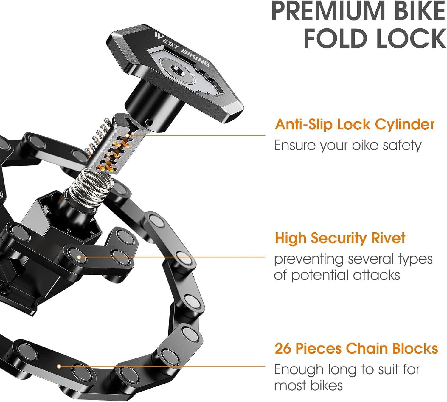 🔥 50% OFF TODAY 🔥- Lock To Protect Bike 🚲 thumbnail 5