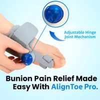 🔥 Summer Sale Upto 60% | AlignToe Pro - Non-Surgical Relief for Bunion Pain thumbnail 4