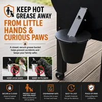 🔥LAST DAY SALE 49% OFF✨Grease Bucket with Lid & Silicone Liner thumbnail 1