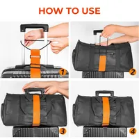 🔥Last Day 50% OFF🔥 Adjustable Luggage Strap Bungee for Suitcase Handle thumbnail 2