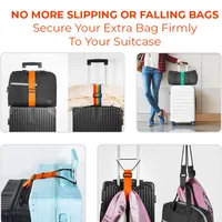 🔥Last Day 50% OFF🔥 Adjustable Luggage Strap Bungee for Suitcase Handle thumbnail 3