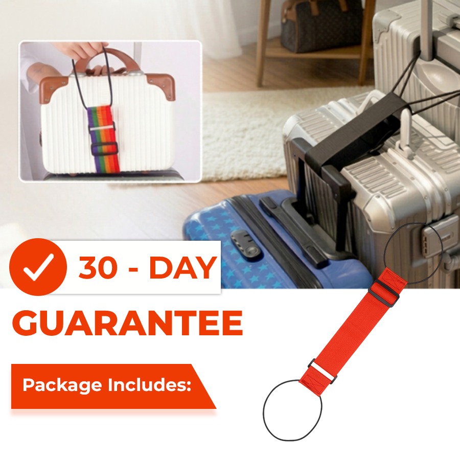 🔥Last Day 50% OFF🔥 Adjustable Luggage Strap Bungee for Suitcase Handle thumbnail 2