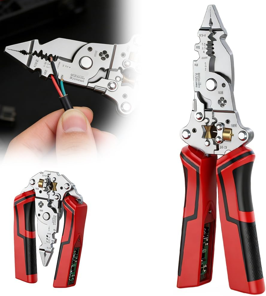 🔥Last Day 50% OFF🔥 16-in-1 Wire Stripper & Twister Pliers with Voltage Tester thumbnail 11