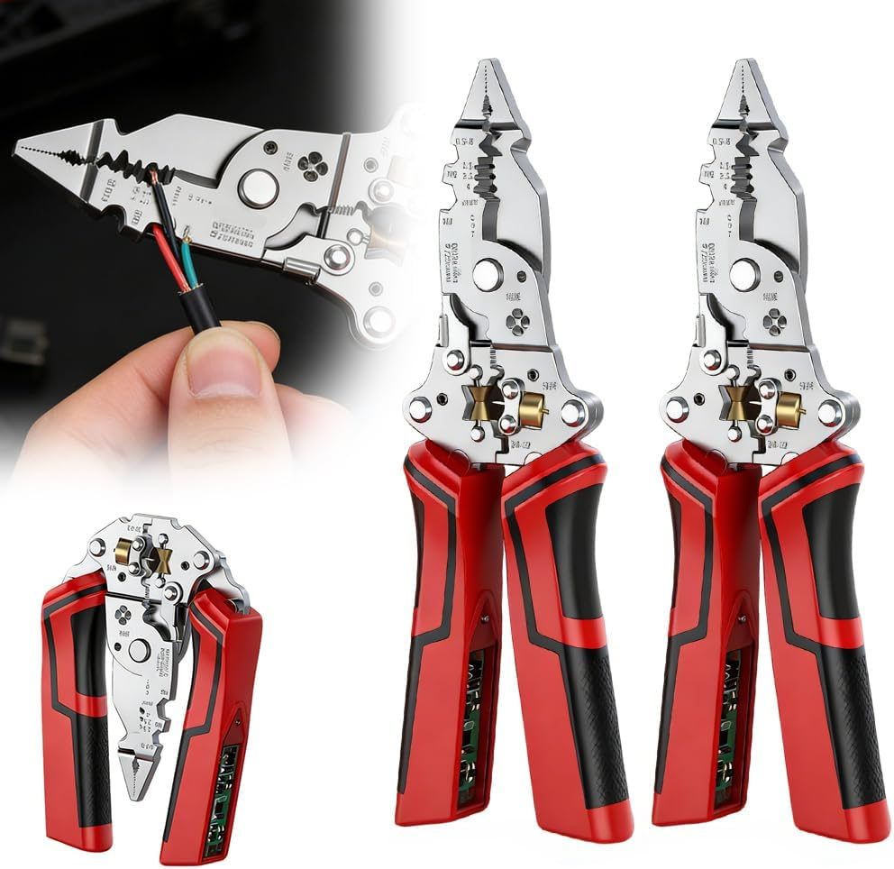 🔥Last Day 50% OFF🔥 16-in-1 Wire Stripper & Twister Pliers with Voltage Tester thumbnail 12