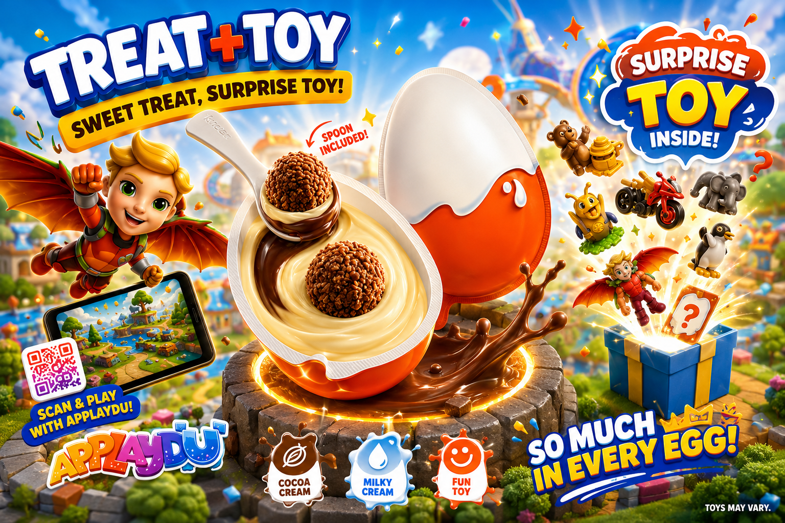 🔥🔥Hot Deal Summer SALE OFF UP TO 60%🔥🔥Treat & Toy Egg thumbnail 2