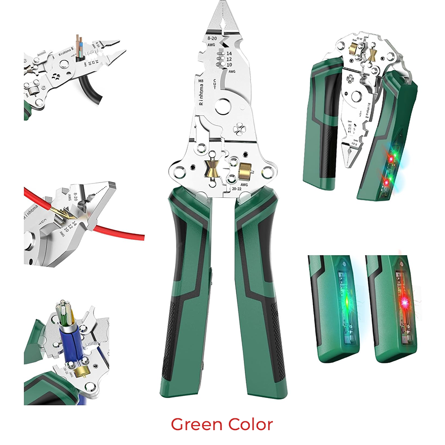 🔥Last Day 50% OFF🔥 16-in-1 Wire Stripper & Twister Pliers with Voltage Tester thumbnail 9