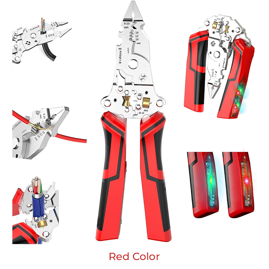 🔥Last Day 50% OFF🔥 16-in-1 Wire Stripper & Twister Pliers with Voltage Tester - Image 1