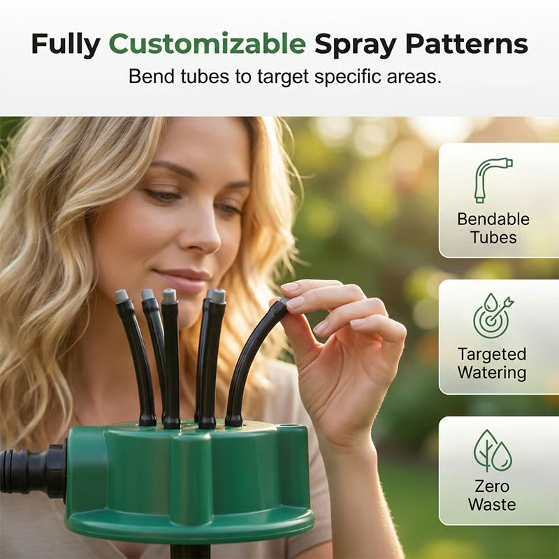 🔥 Summer Sale Upto 60%🔥- 360° Coverage Precision Garden Irrigation Sprinkler thumbnail 2