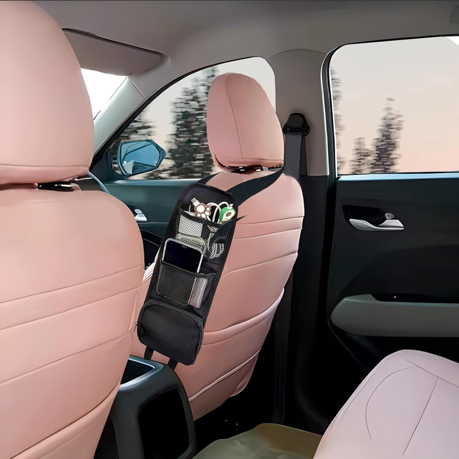 🚗💥 50% OFF - Car Seat Storage Hanging Bag! 💥🚗 thumbnail 9