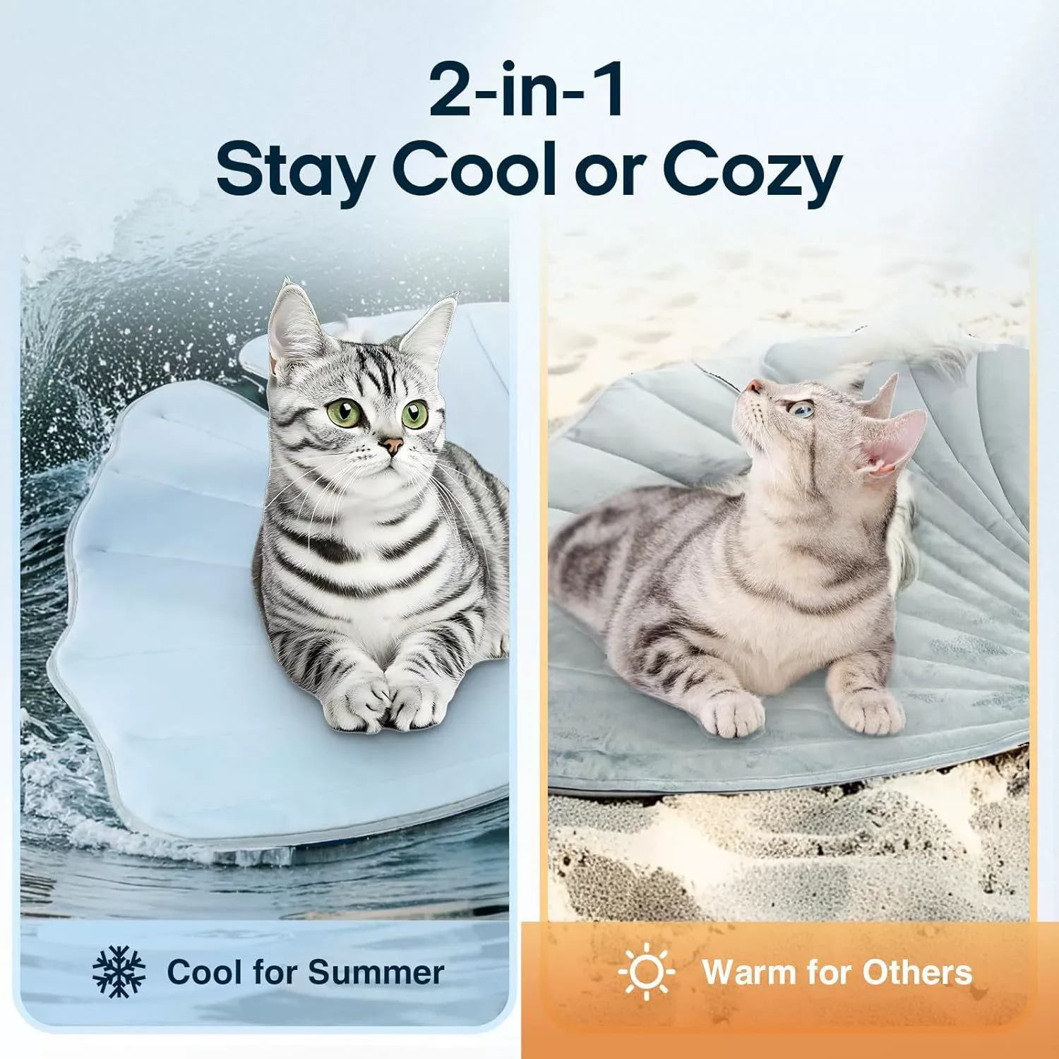 🔥Summer Sale Upto 60% Ice Pad Cooling Floor Mat Universal Mat for Pets Cats and Dogs - Image 1