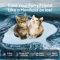 🔥Summer Sale Upto 60% Ice Pad Cooling Floor Mat Universal Mat for Pets Cats and Dogs thumbnail 2