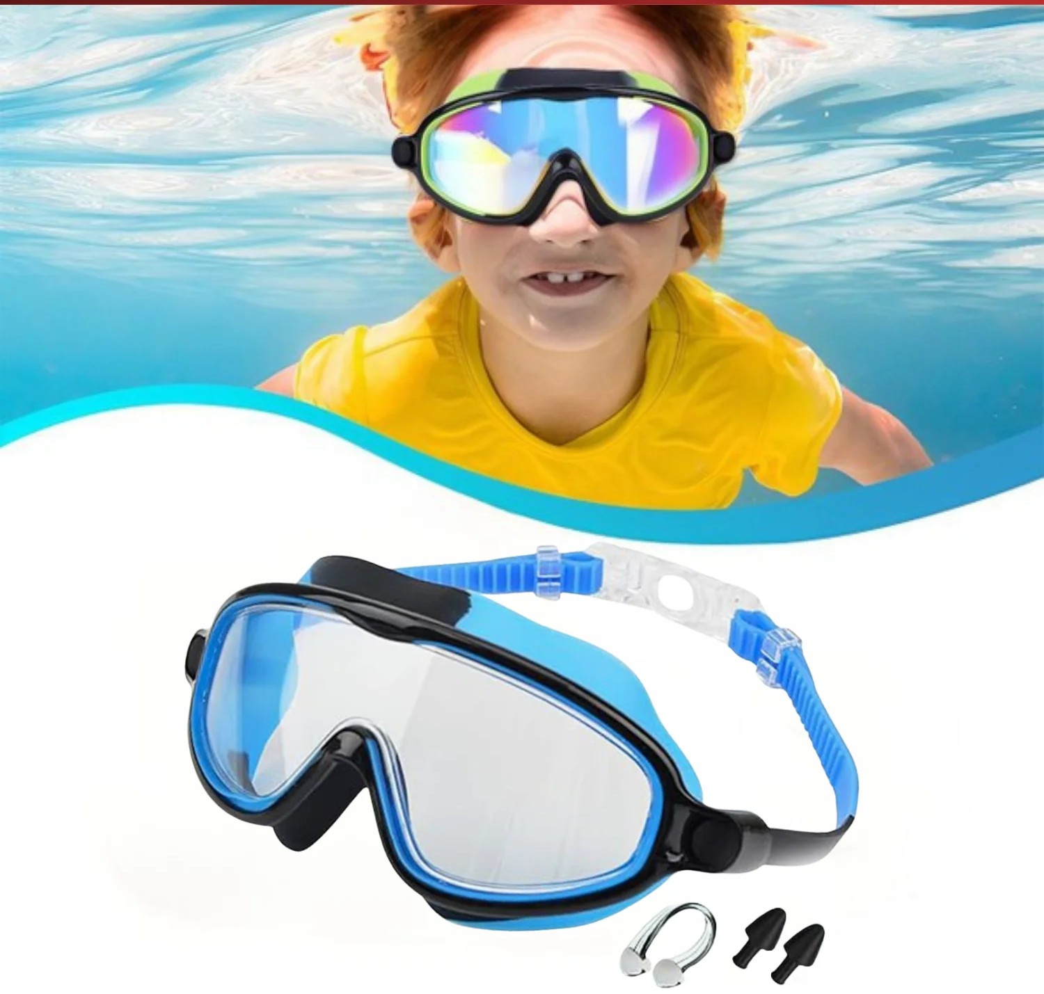 🔥🔥Hot Deal Summer SALE OFF UP TO 60%🔥🔥 Clip-On Swim Goggles thumbnail 12