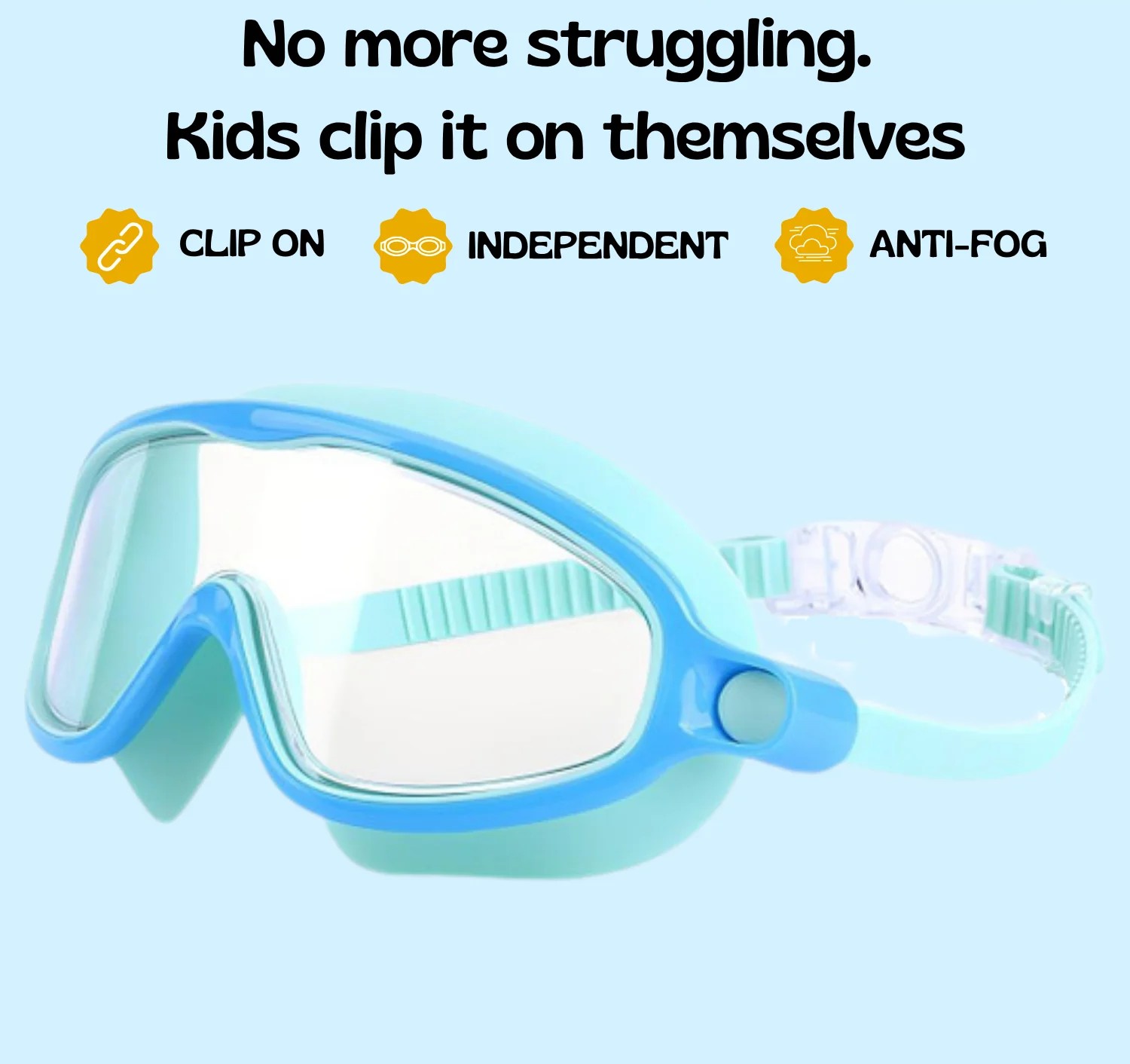 🔥🔥Hot Deal Summer SALE OFF UP TO 60%🔥🔥 Clip-On Swim Goggles thumbnail 6