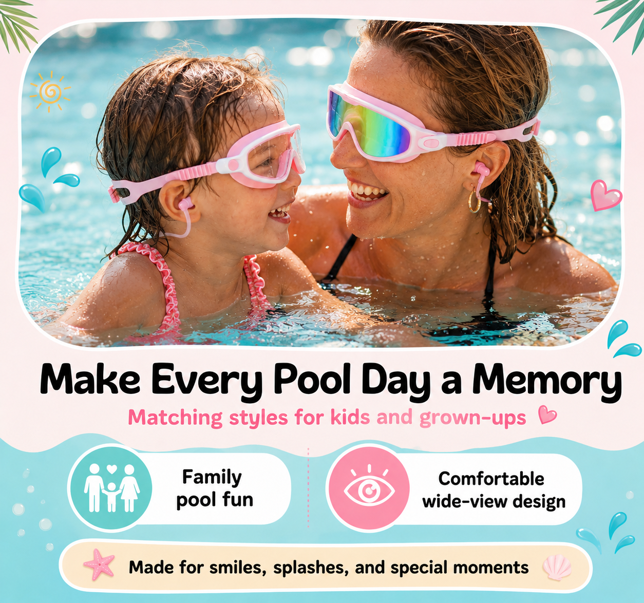 🔥🔥Hot Deal Summer SALE OFF UP TO 60%🔥🔥 Clip-On Swim Goggles thumbnail 9