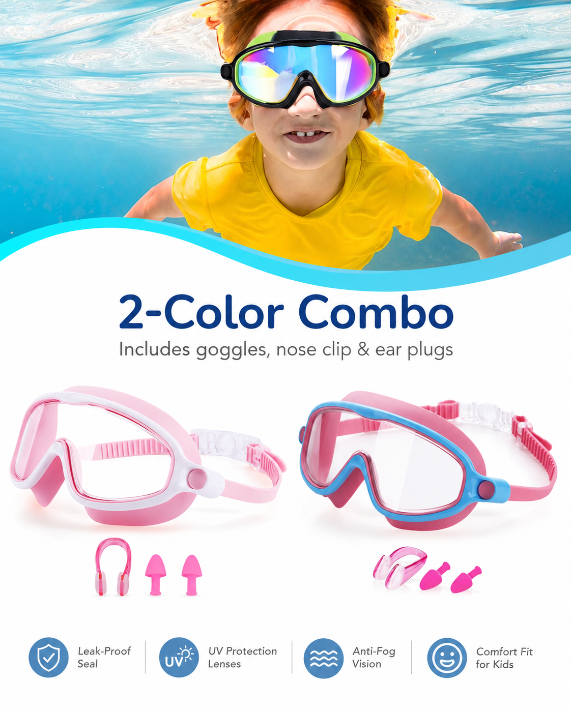 🔥🔥Hot Deal Summer SALE OFF UP TO 60%🔥🔥 Clip-On Swim Goggles thumbnail 19