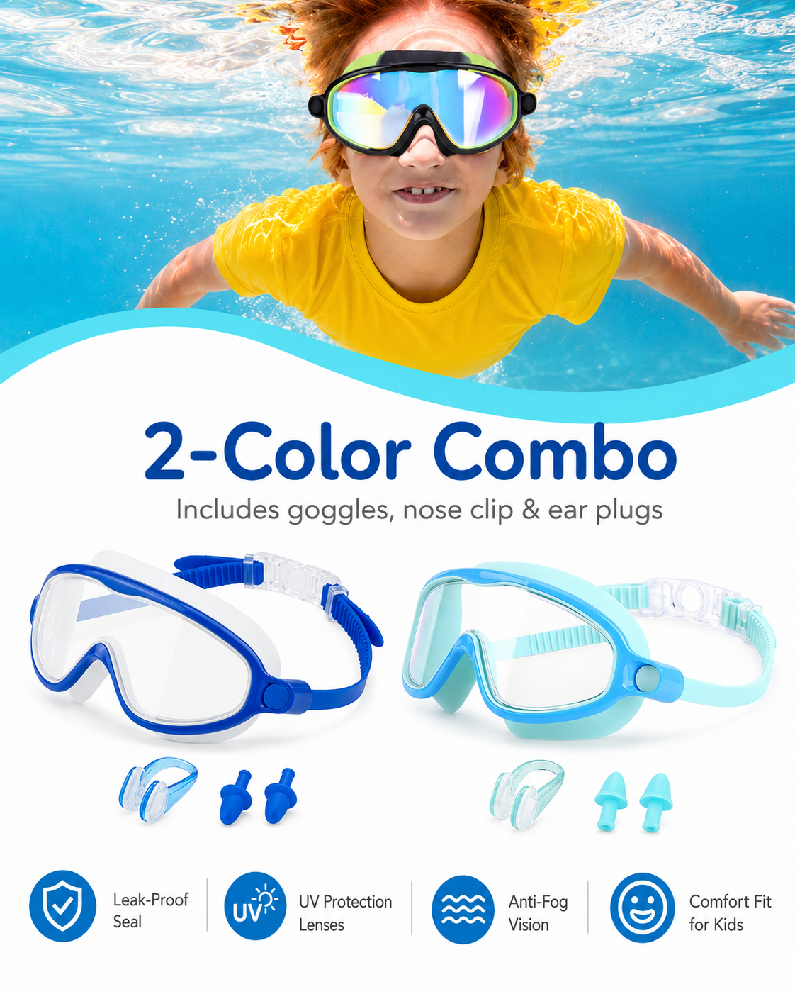 🔥🔥Hot Deal Summer SALE OFF UP TO 60%🔥🔥 Clip-On Swim Goggles thumbnail 21