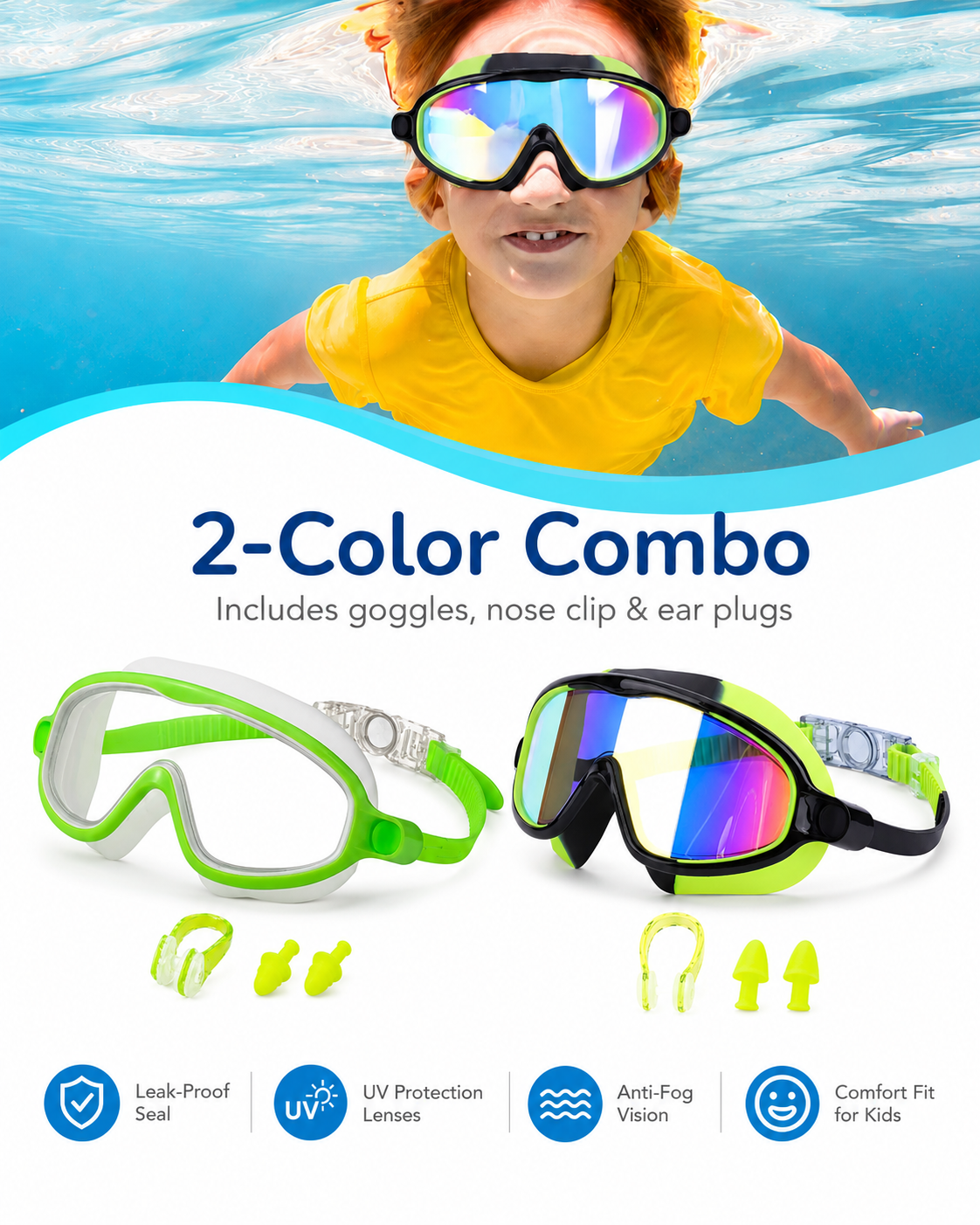 🔥🔥Hot Deal Summer SALE OFF UP TO 60%🔥🔥 Clip-On Swim Goggles thumbnail 22