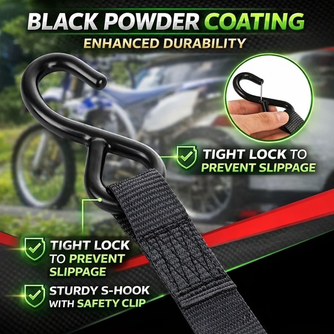 🔥 Selling Fast 50% OFF 🎁 Perfect Gift – Retractable Ratchet Strap (2026 Upgraded Edition) thumbnail 12