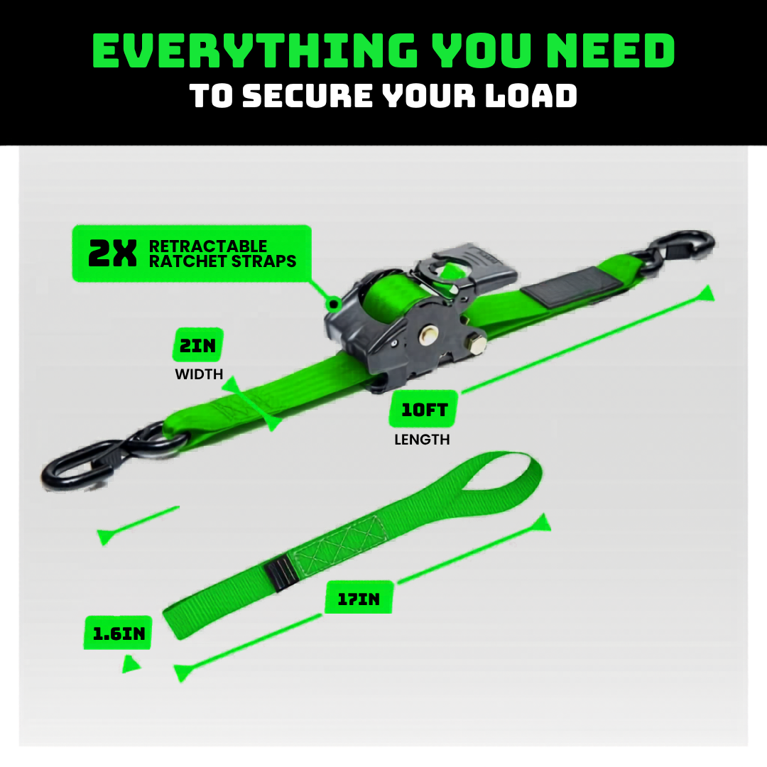 🔥 Selling Fast 50% OFF 🎁 Perfect Gift – Retractable Ratchet Strap (2026 Upgraded Edition) thumbnail 4
