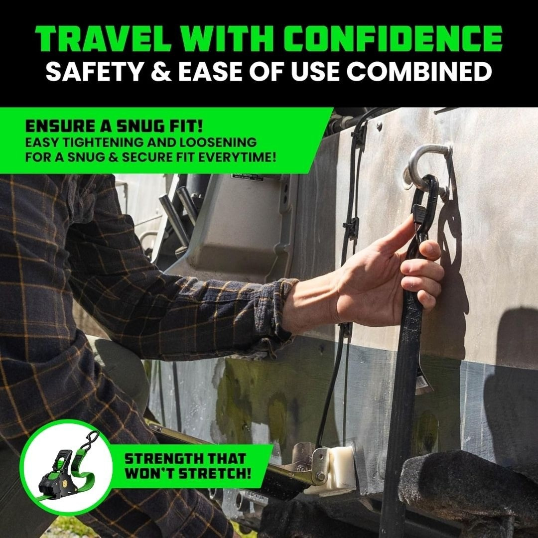 🔥 Selling Fast 50% OFF 🎁 Perfect Gift – Retractable Ratchet Strap (2026 Upgraded Edition) thumbnail 6