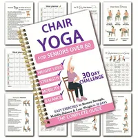 🔥🔥Hot Deal Summer SALE OFF UP TO 60%🔥🔥The Complete Guide to Chair Yoga for Seniors Over 60: 40+ Low-Impact Easy Exer thumbnail 10