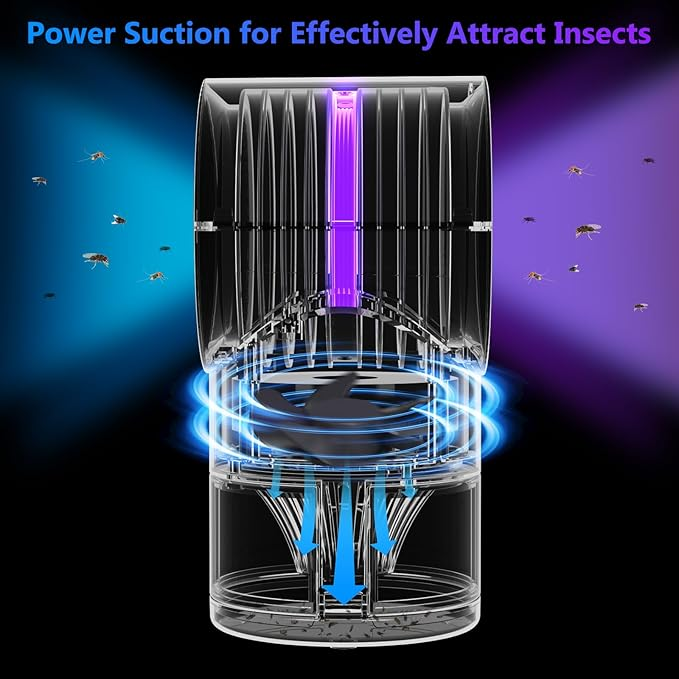 🔥 SUMMER SALE UPTO 50%🔥 - Mosquito Trap Lamp 🏕️ thumbnail 2