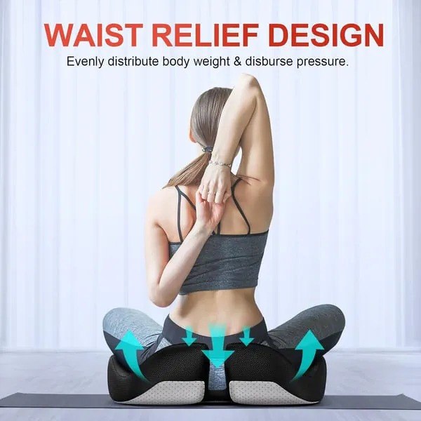 Ergonomic Memory Foam Seat Cushion thumbnail 2