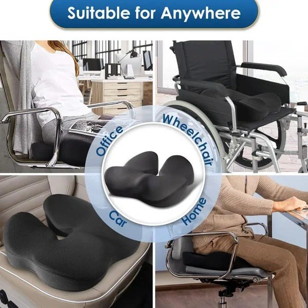 Ergonomic Memory Foam Seat Cushion thumbnail 9