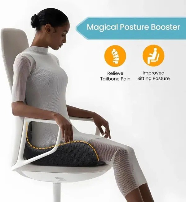 Ergonomic Memory Foam Seat Cushion thumbnail 11