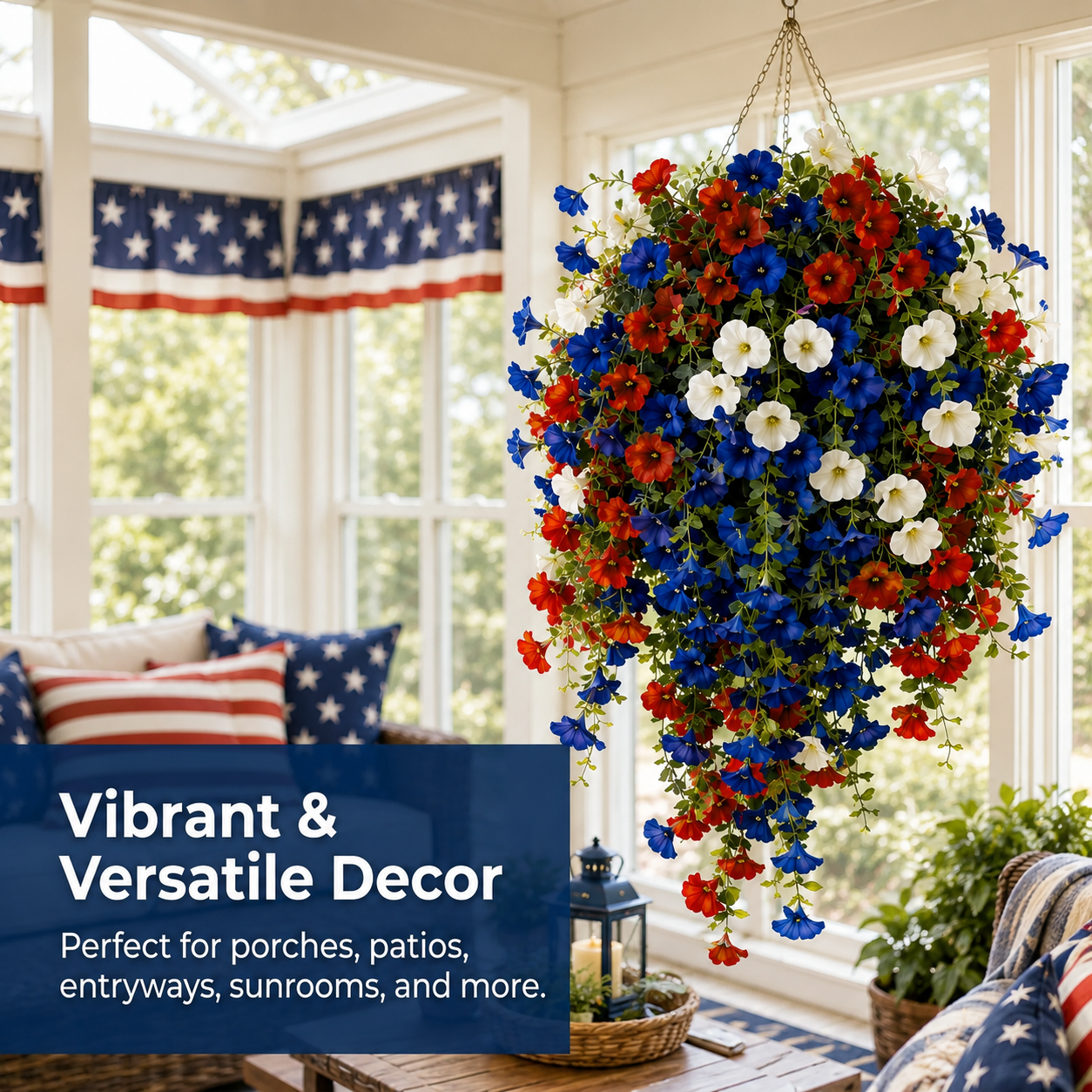 🔥🔥250th US Independence Day SALE OFF UP TO 60%🔥 SALE OFF UP TO 60%🔥🔥  Artificial Outdoor Decor, No Maintenance thumbnail 5