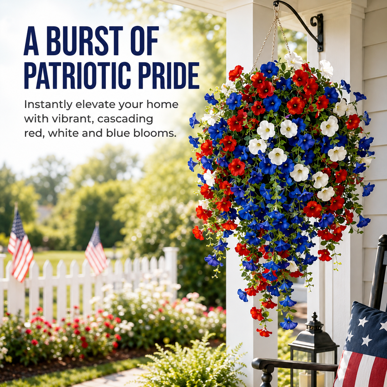 🔥🔥250th US Independence Day SALE OFF UP TO 60%🔥 SALE OFF UP TO 60%🔥🔥  Artificial Outdoor Decor, No Maintenance thumbnail 8