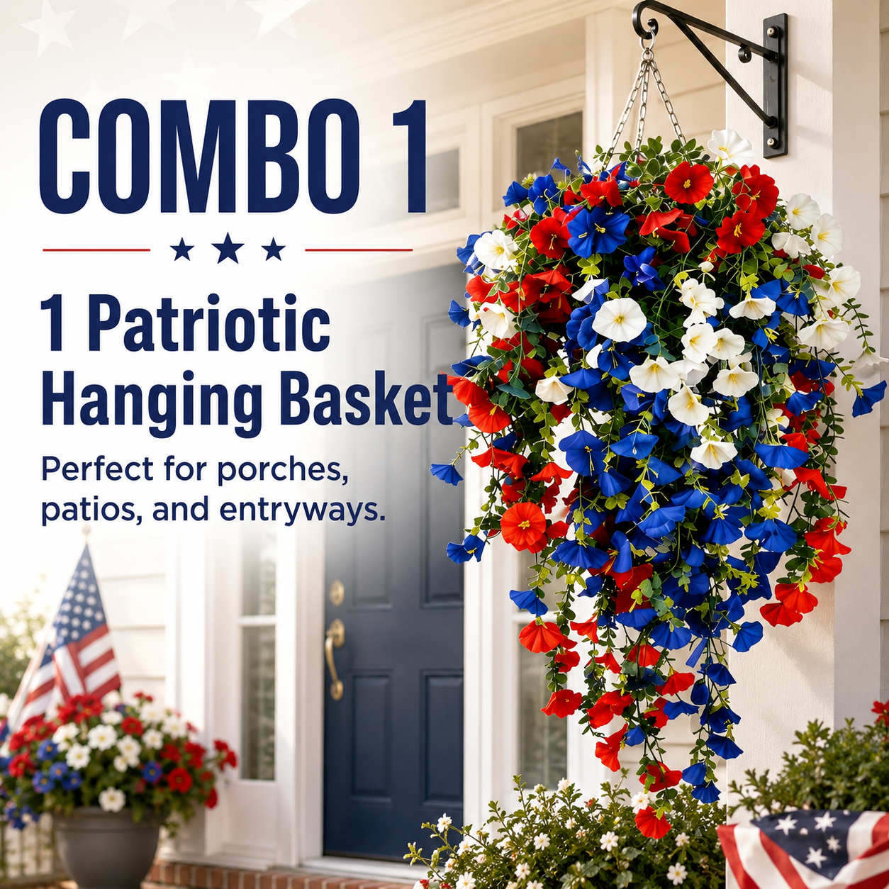🔥🔥250th US Independence Day SALE OFF UP TO 60%🔥 SALE OFF UP TO 60%🔥🔥  Artificial Outdoor Decor, No Maintenance thumbnail 11