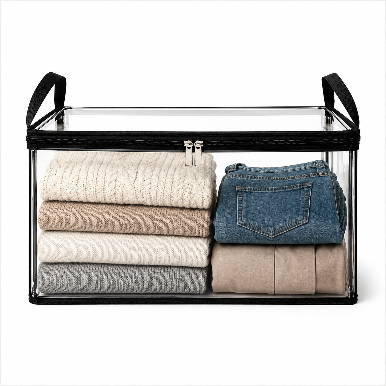 🔥Last Day 60% OFF Large-Capacity Foldable Transparent Storage Box for Books & Clothes thumbnail 6