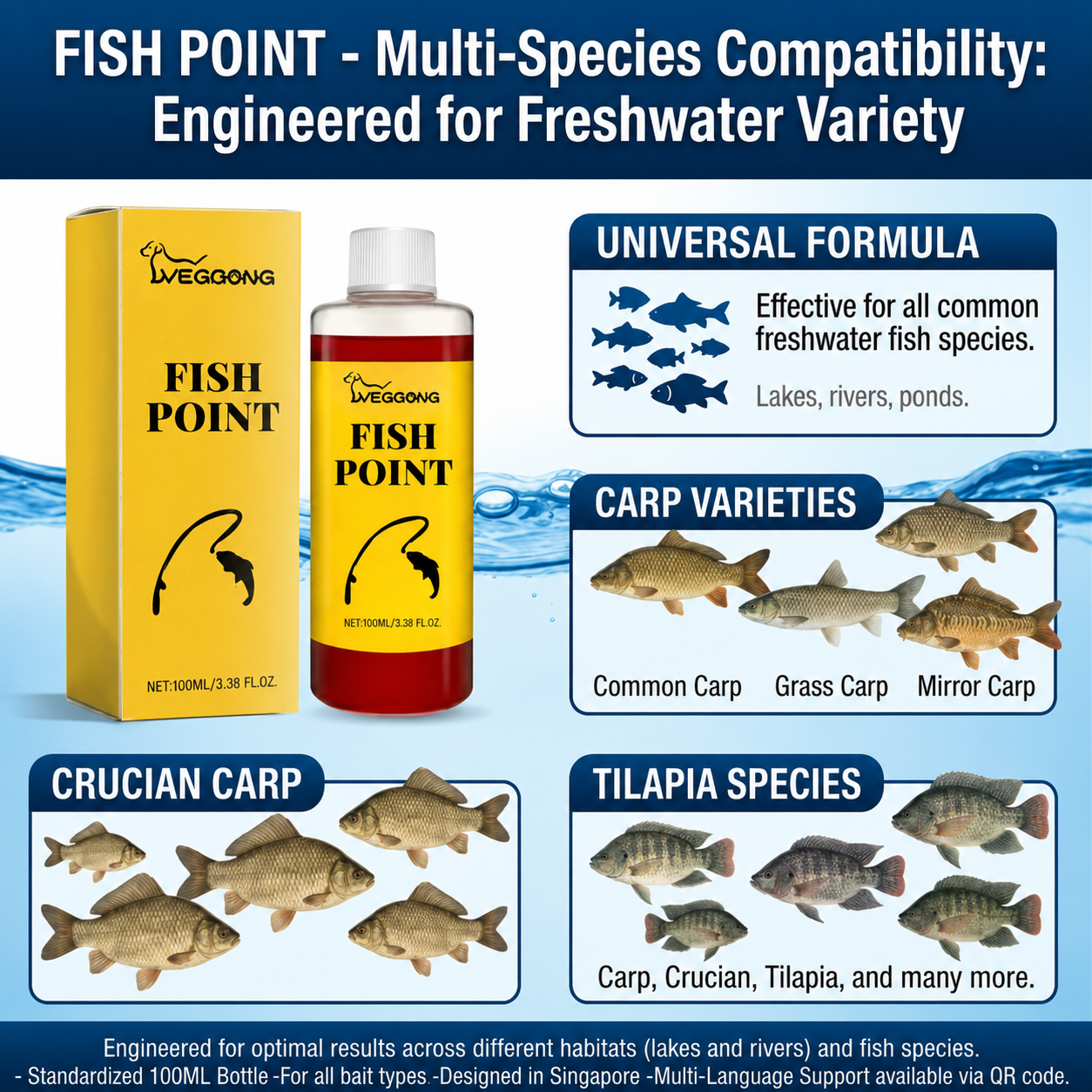 🔥Summer Sale Upto 60% Concentrated Fish Attractant Liquid – 🐟Fast-Acting Red Worm Formula thumbnail 3