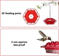 ✨Hummingbird Feeders for Outdoors Hanging thumbnail 10