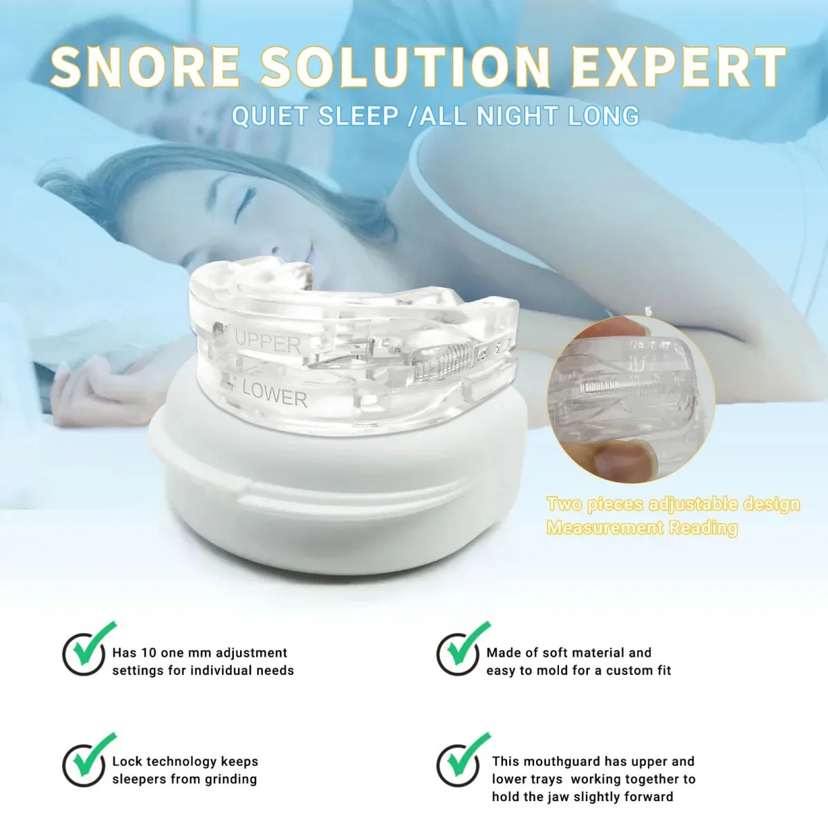 🔥Last Day 50% OFF🔥Reusable Anti Snore Mouthpiece🔥Trusted by Doctors👨‍⚕️ thumbnail 6