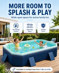 🔥🔥Hot Deal Summer SALE OFF UP TO 60%🔥🔥 Home swimming pool, automatic swimming pool without pump. thumbnail 2