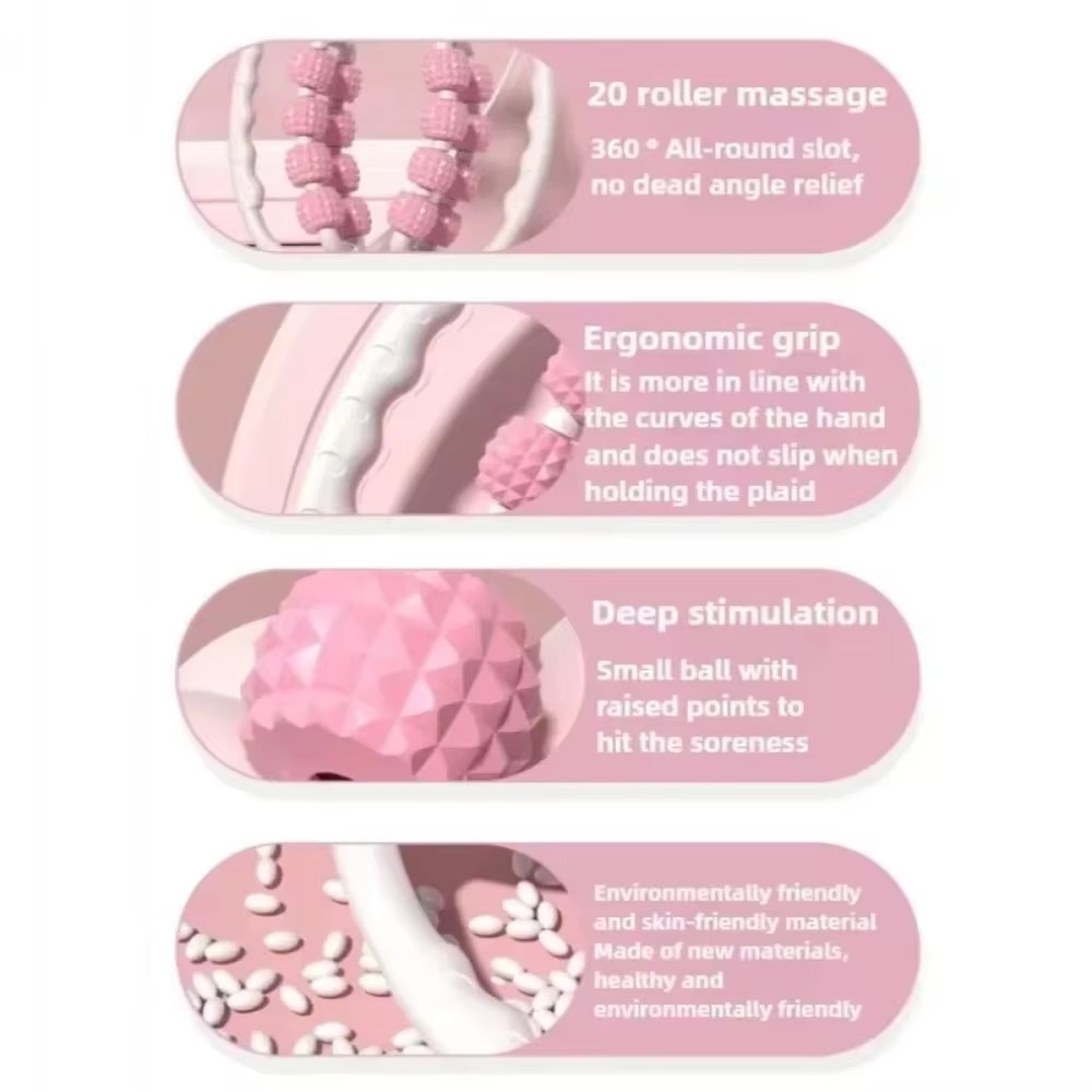 🔥Hot Deal Summer SALE OFF 50%🔥Double Row Roller Leg Clamp Massager thumbnail 3
