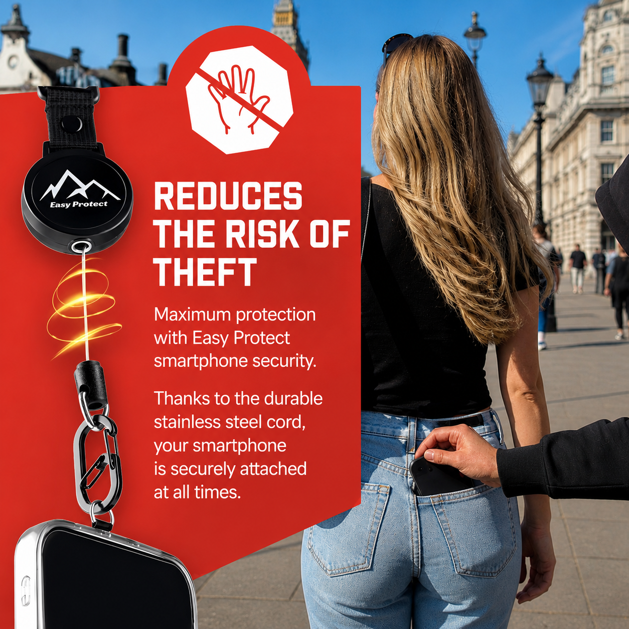 🔥 Limited Deal: Get 50% OFF Before It’s Gone 🔥- Anti-theft Phone Tether ☀️ thumbnail 3