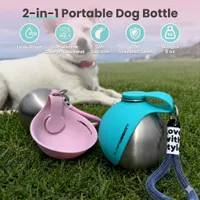 🔥Last Day 50% OFF🔥2-in-1 Portable Dog & Cat Water Bottle thumbnail 3