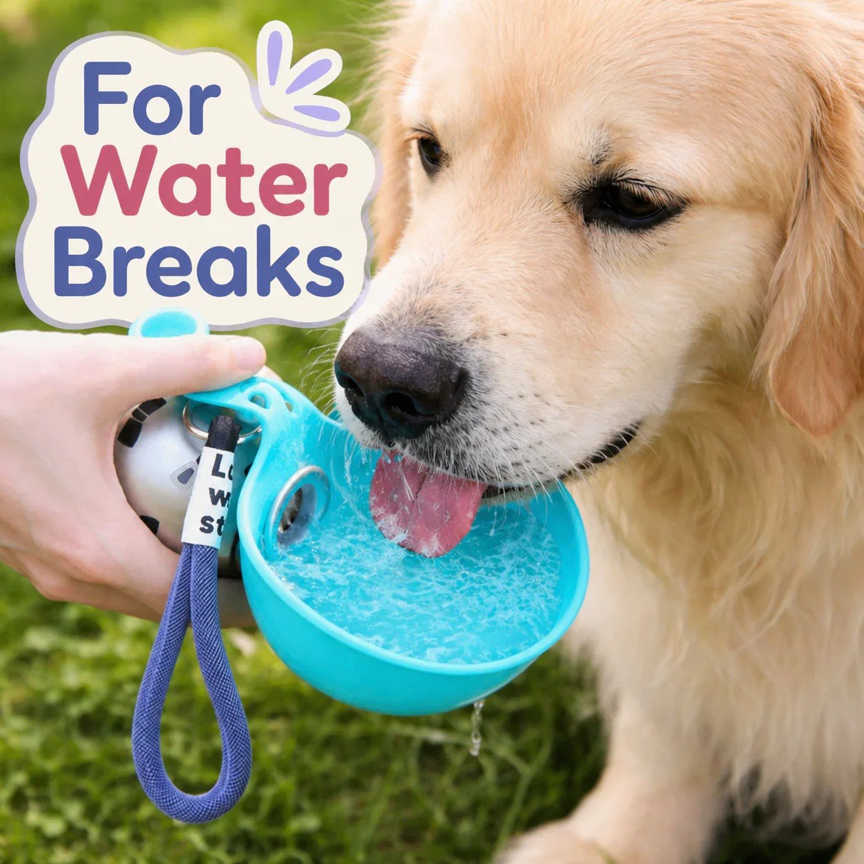 2-in-1 Portable Dog & Cat Water Bottle thumbnail 7