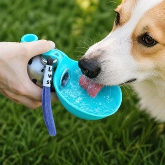 2-in-1 Portable Dog & Cat Water Bottle thumbnail 11