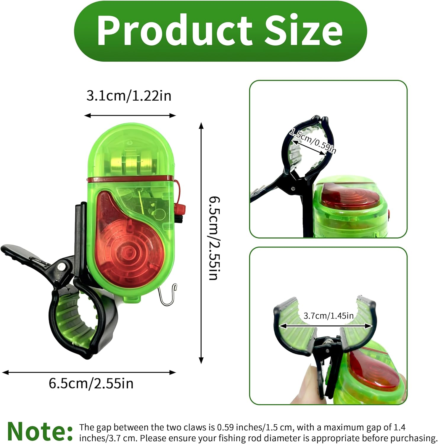 ⭐ Make Dad’s Day Special - Up To 50% OFF 🔥- Instant Fishing Bite Alarm 🎣 thumbnail 4