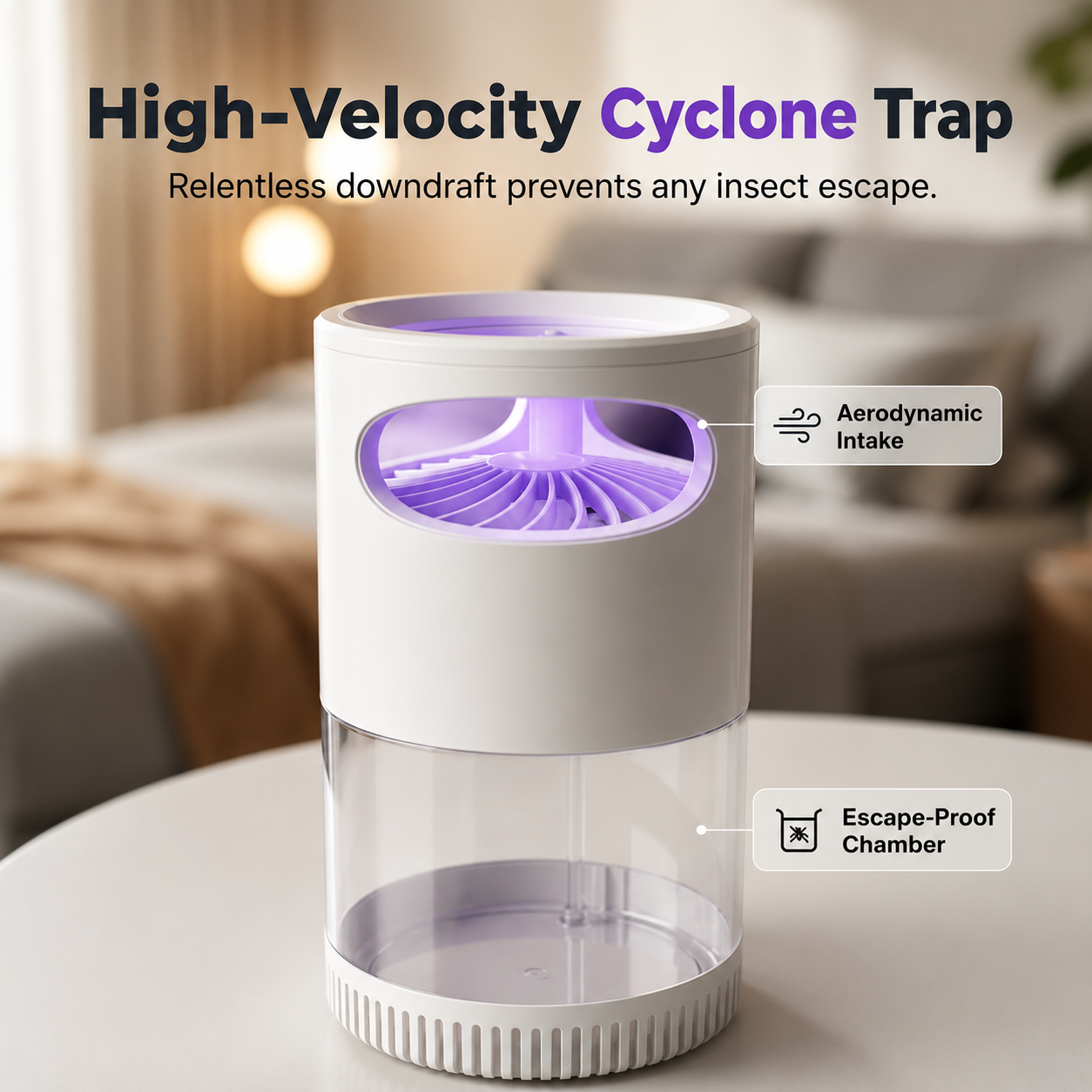 🔥Last Day 50% OFF! UV Mosquito Killer Lamp – quiet, USB, chemical-free. 50K+ sold! thumbnail 5