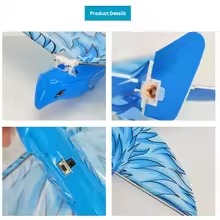 🔥Last Day 50% OFF🔥 Livmore Blue Bionic Remote Control Bird Aircraft Toy thumbnail 4